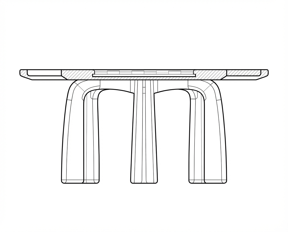 Example output from Render to CAD