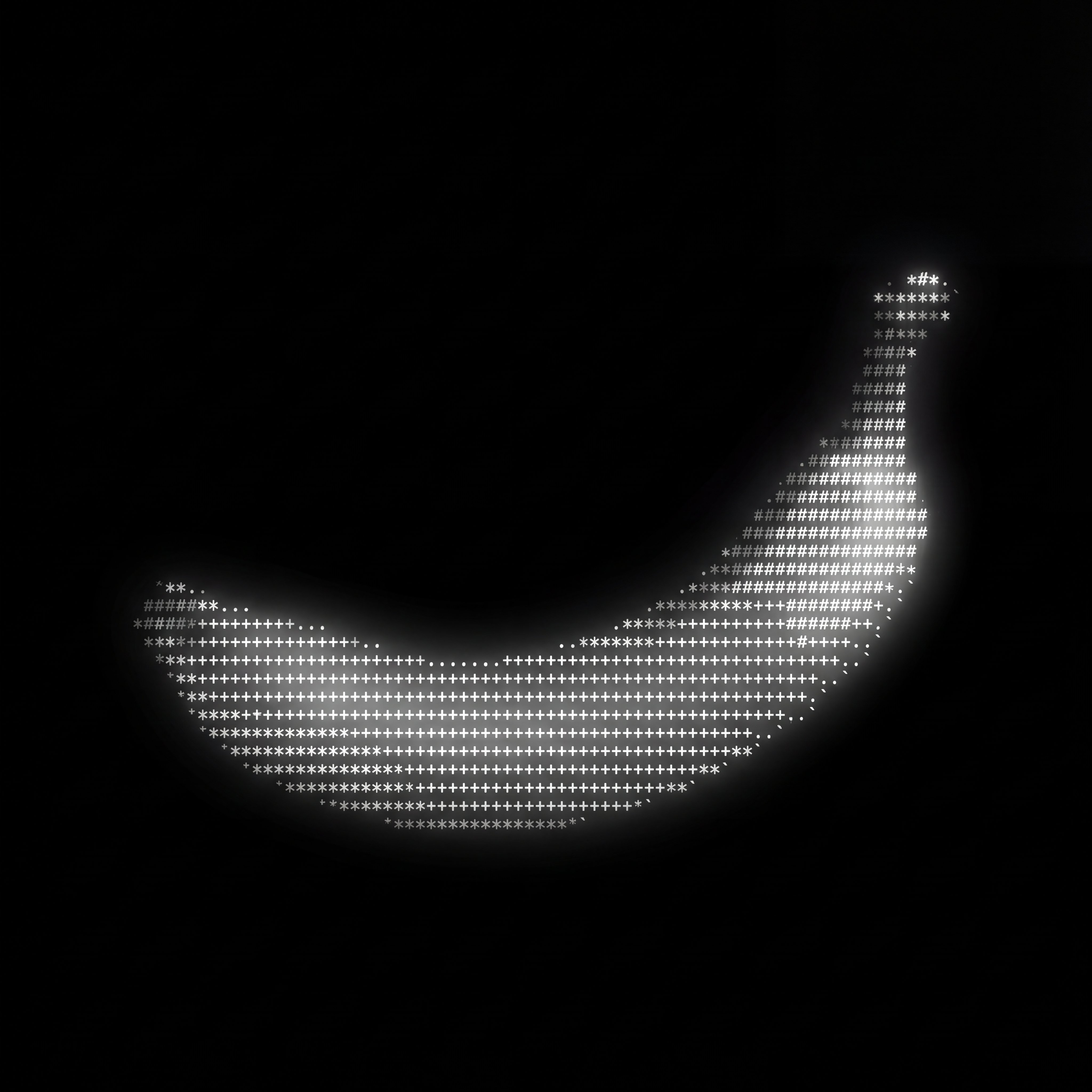 Example output from # ASCII #