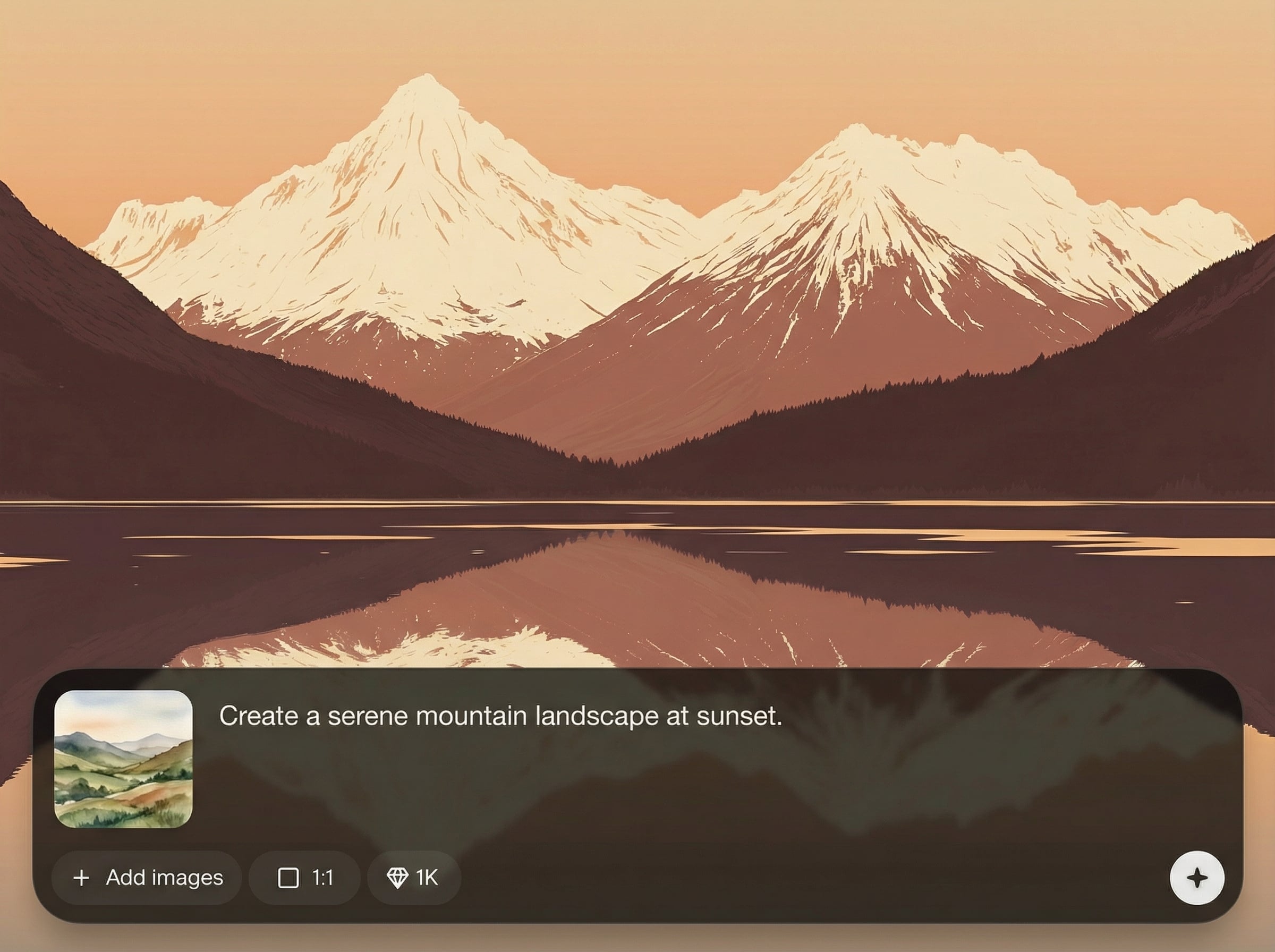 Prompt-to-landscape generation