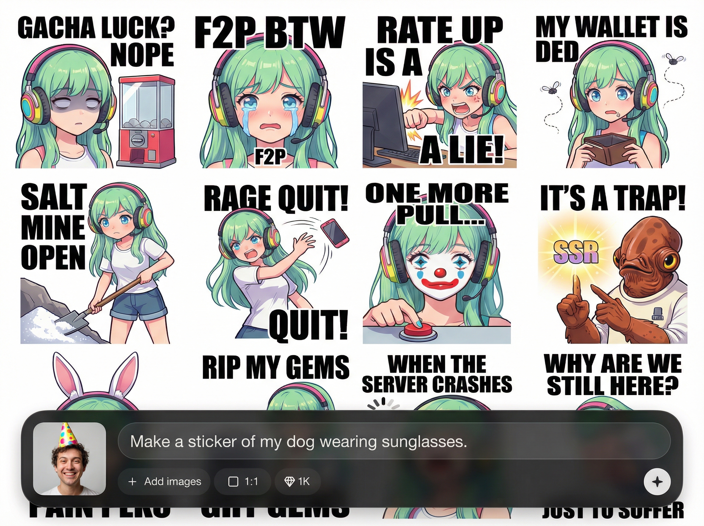 Fast pose and emotion generation