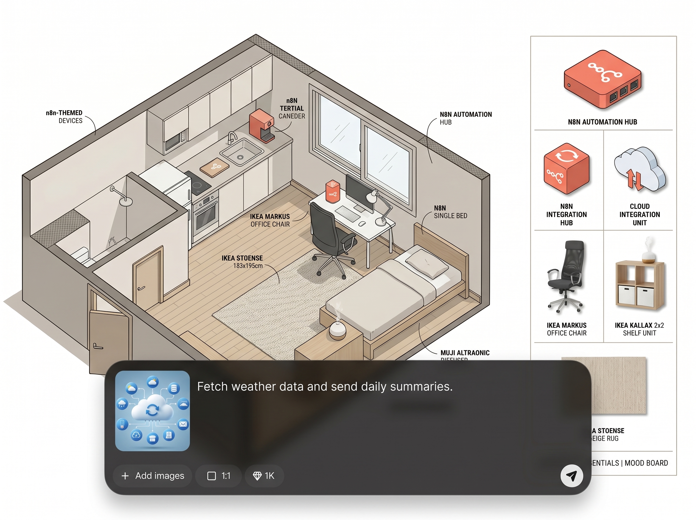 Flexible logic and integrations
